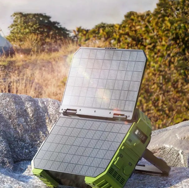 EcoCharge™ Power Station with Solar Panel