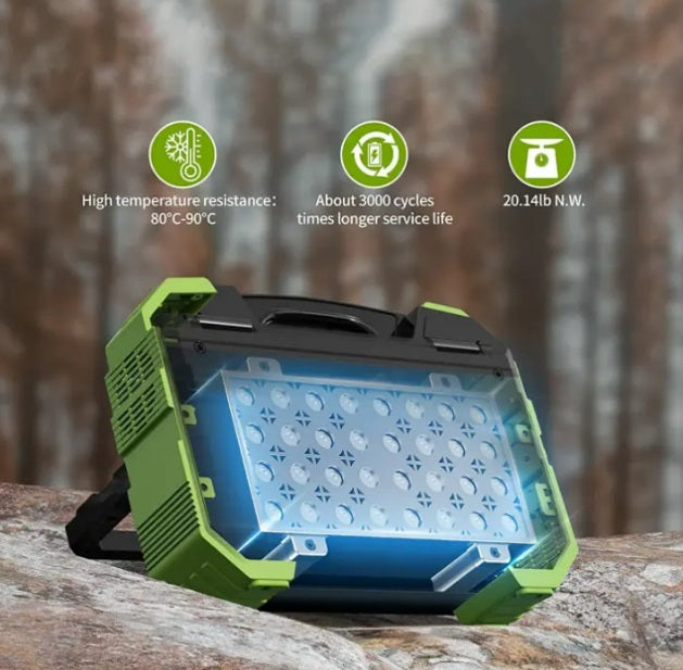 EcoCharge™ Power Station with Solar Panel
